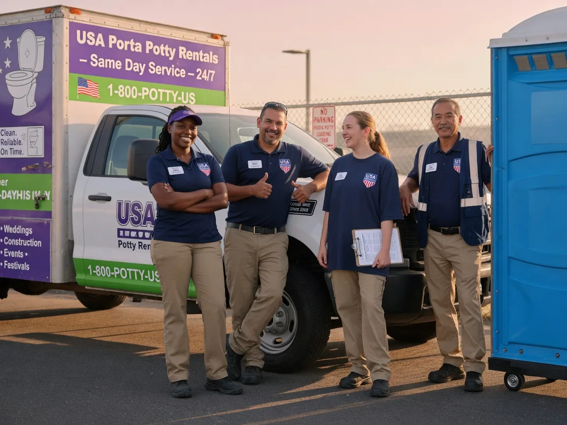 Porta Potty Rental company in Georgetown, LA